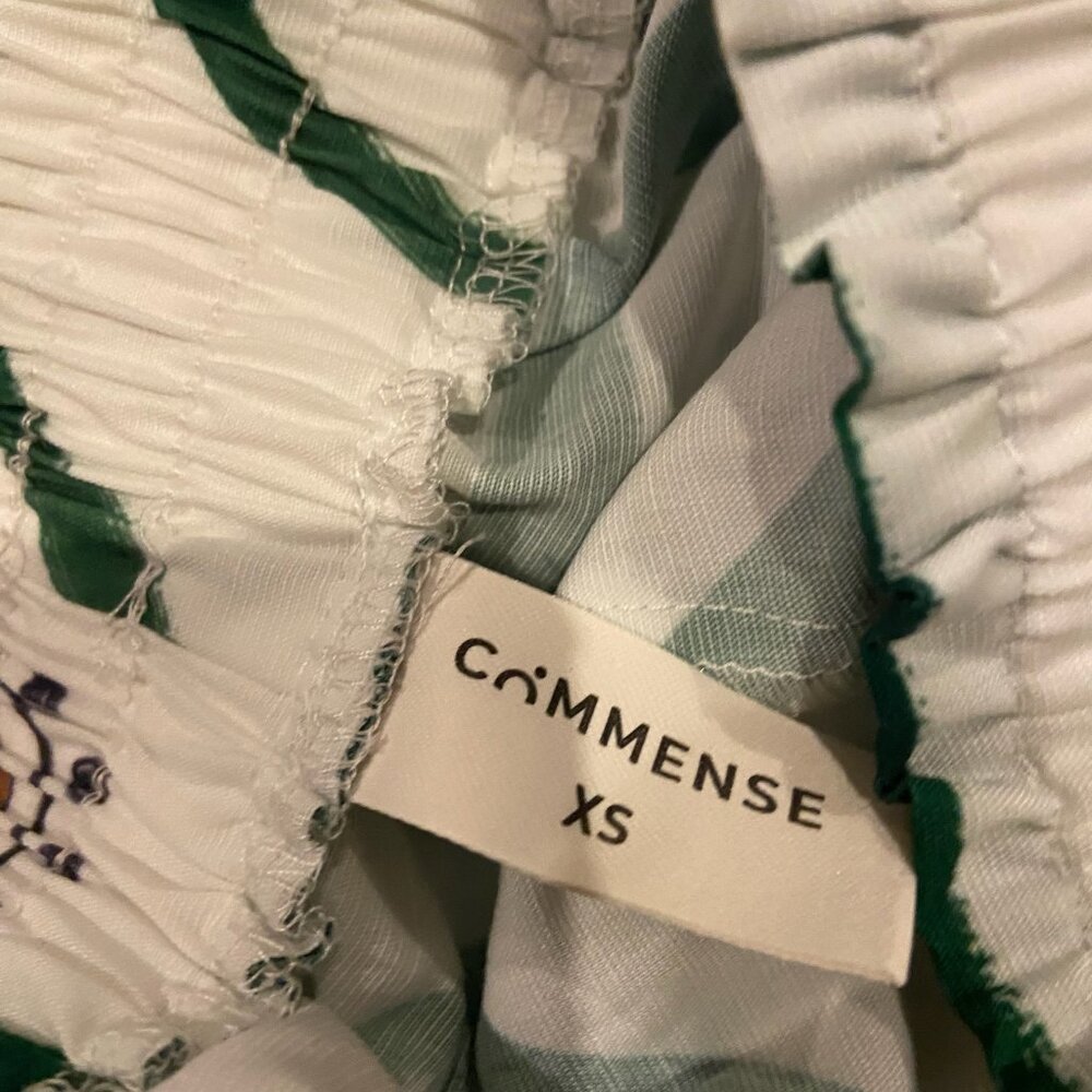NWOT Commense Printed Linen Two-Piece Set | Sz XS - Picture 7 of 12